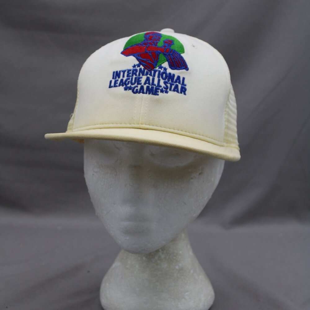 Vintage Baseball Hat - International League All Star Game - Adult Snapback